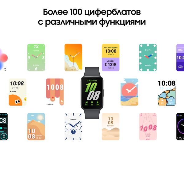 Купить SAMSUNG фитнес-браслет R390 GalaxyFit3 gray-7.png